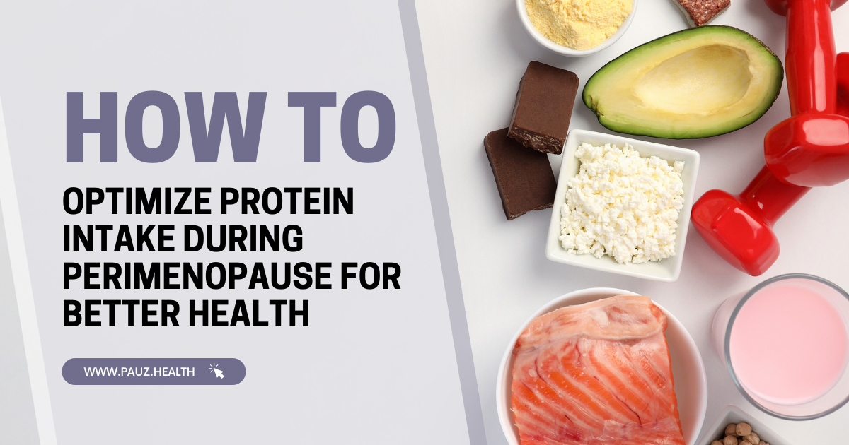 protein intake during perimenopause